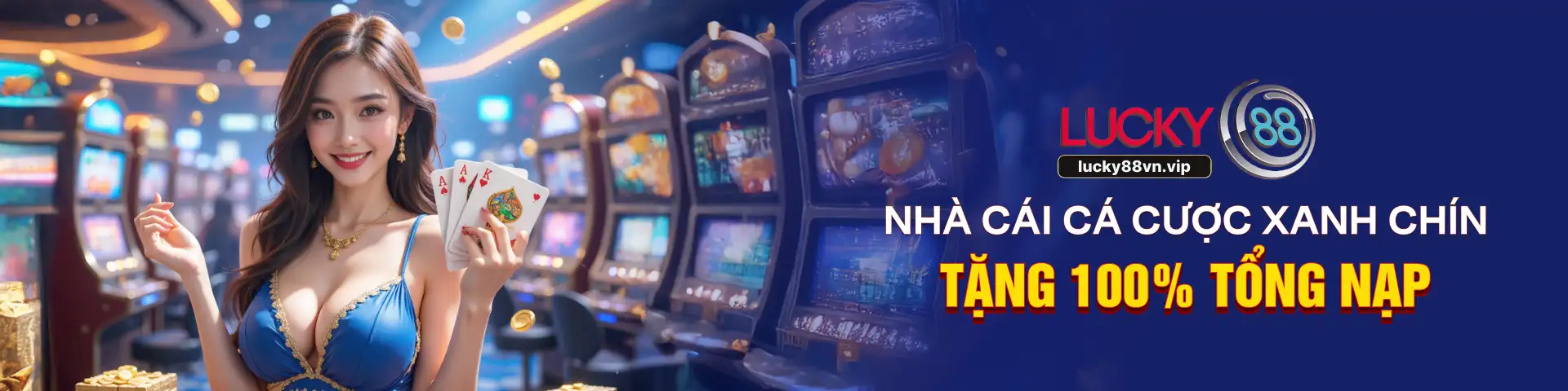 LUCKY88 - NHÀ CÁI CÁ CƯỢC XANH CHÍN TẶNG 100% TỔNG NẠP